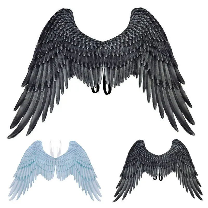 Хэллоуин 3D Крылья Ангела Марди Гра темативечерние Косплей крылья для детей