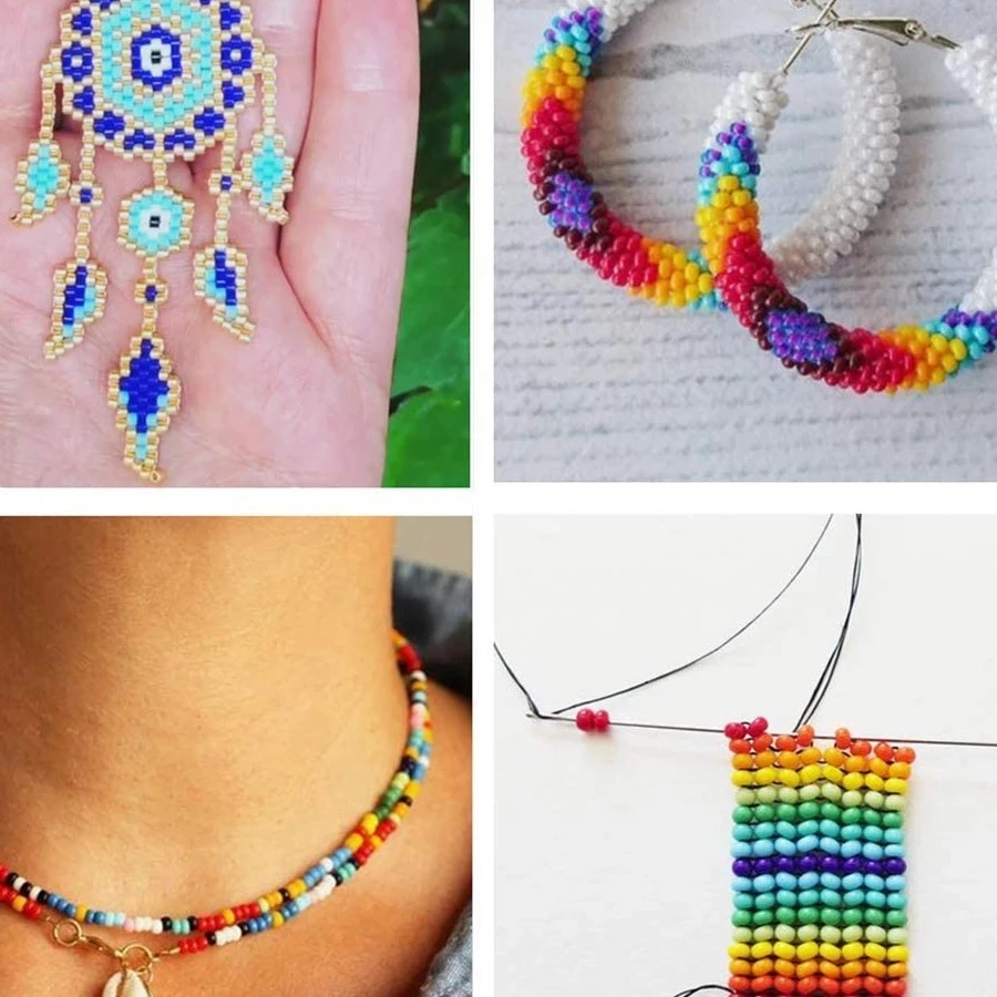 

2/3/4mm Miyuki delica Seed Beads kit for Jewelry Making bracelet Diy jewelry for women Small Handcraft Spacer Beads with tools