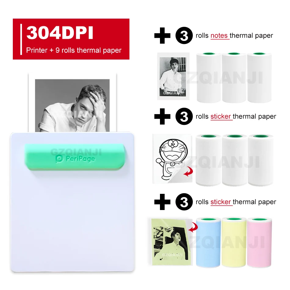 Фотопринтер Appp 58 мм с функцией AR / Power Bank для android/iOS | Компьютеры и офис