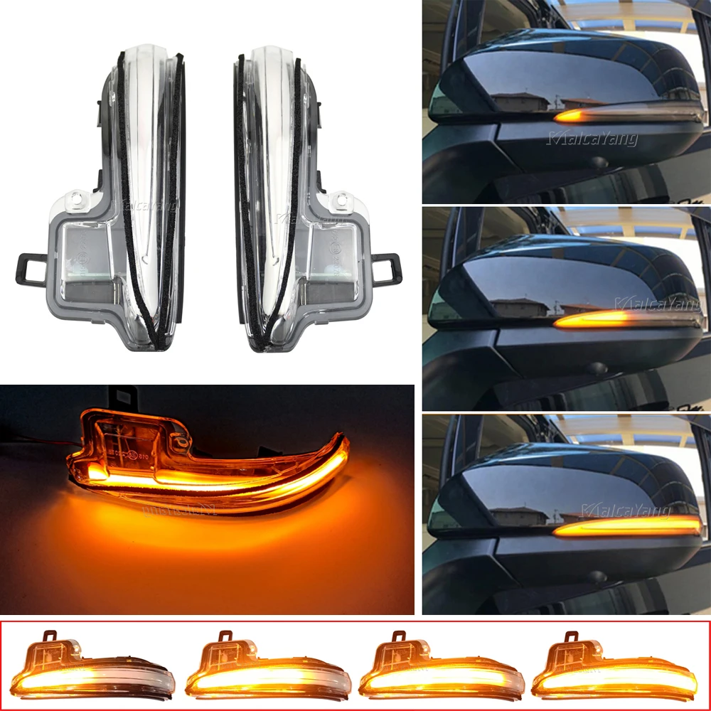 Для Toyota Alphard Vellfire AH30 16-19 RAV4 19-20 Highlander 2020 светодиодный светильник с динамическим