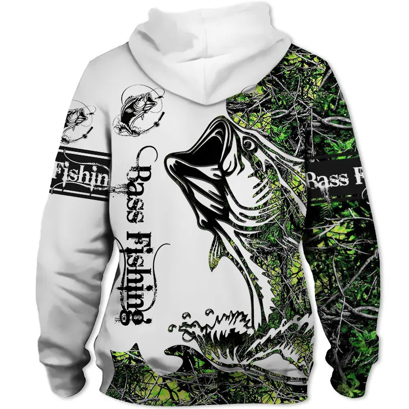 

Abstract Graffiti Fish Print Fashion Fishing Zipper Hoodies