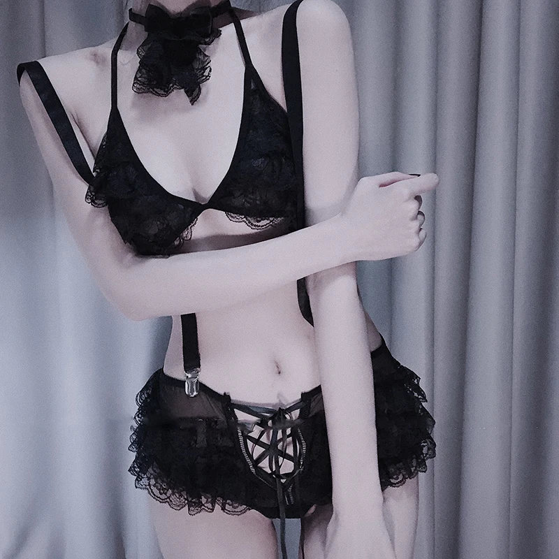 Женские костюмы для Хэллоуина соблазнительное нижнее белье с кроликом костюм