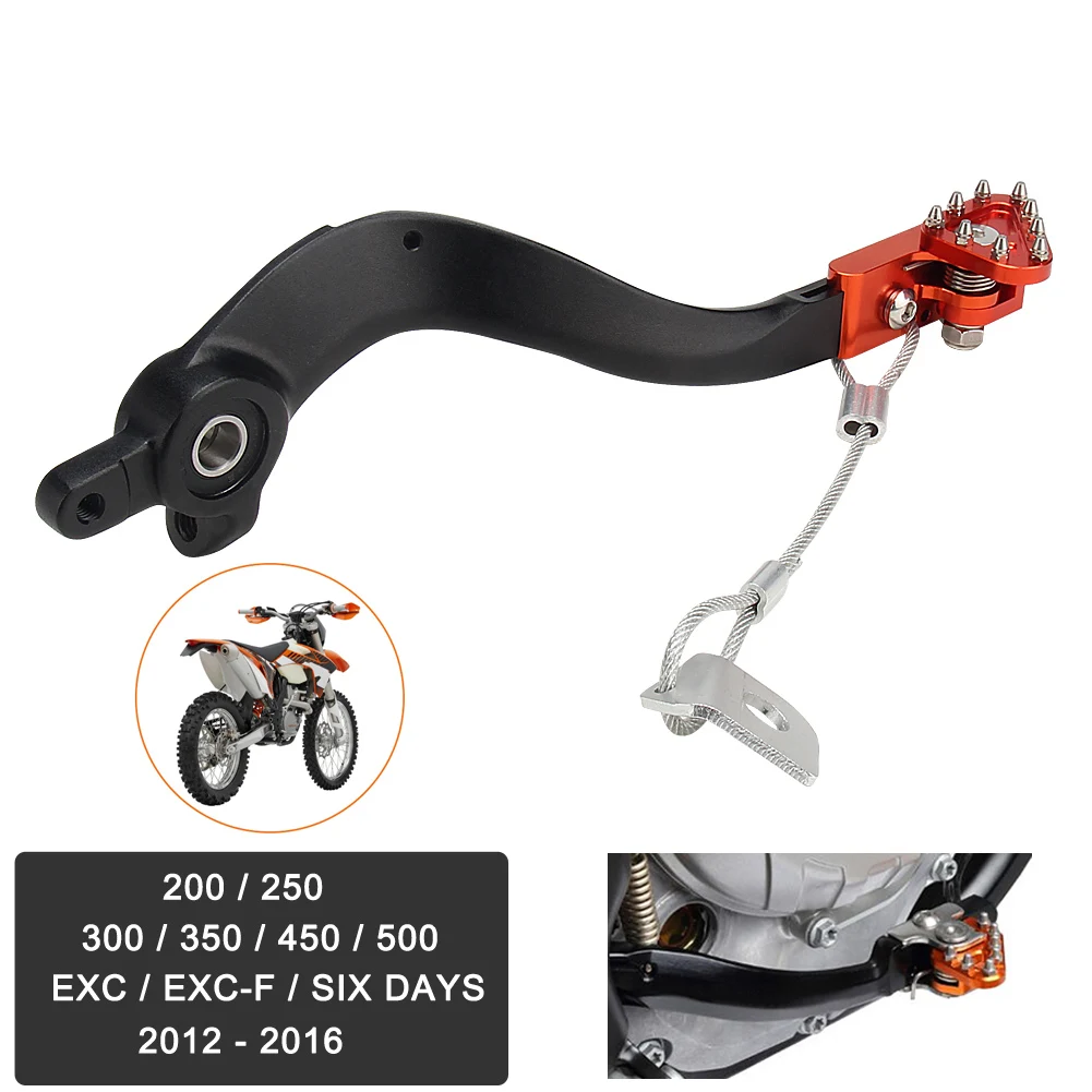 CNC เบรคสำหรับ KTM EXC EXCF 200 250 300 350 400 450 500 2012-2016 Enduro โรงงานหกวัน Dirt Bike รถจักรยานยนต์