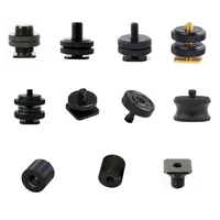 10pcslot 14 to 38 58 male to female double layer thread screw mount adapter tripod plate screw for camera flash tripod mic