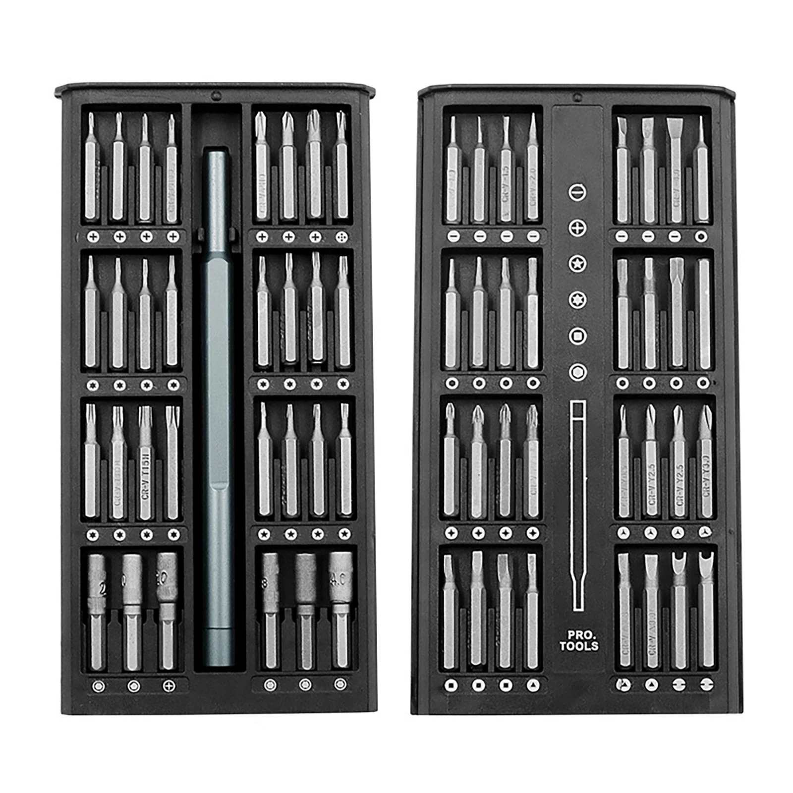 

63 In 1 Precision Bit Magnetic Torque Screw Driver Set Phillips Mini Hexagon Screw Driver Kit Tool For Mobile Phone PC Repair