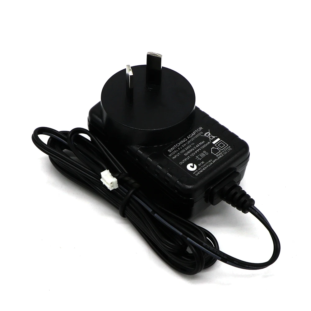 JeaTone DC 12V 1A домофон монитора адаптер питания 2 контактный разъем, Великобритания, США, ЕС, Австралия, систему P