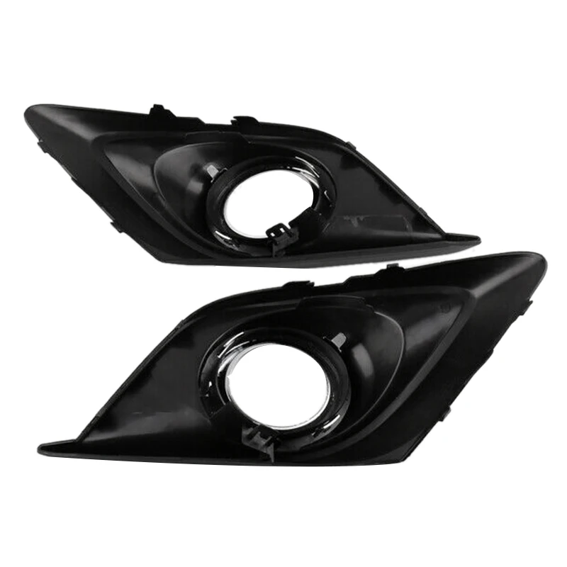 2Pcs Front Bumper Fog Light Grille Cover Chrome Trim for Mazda 3 Axela 2014-2016 | Автомобили и мотоциклы