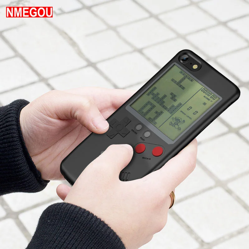 Игровой чехол Ninetendo Gameboy Tetris для IPhone X XR XS Max 7 8 6 6S Plus в стиле ретро игровой консоли