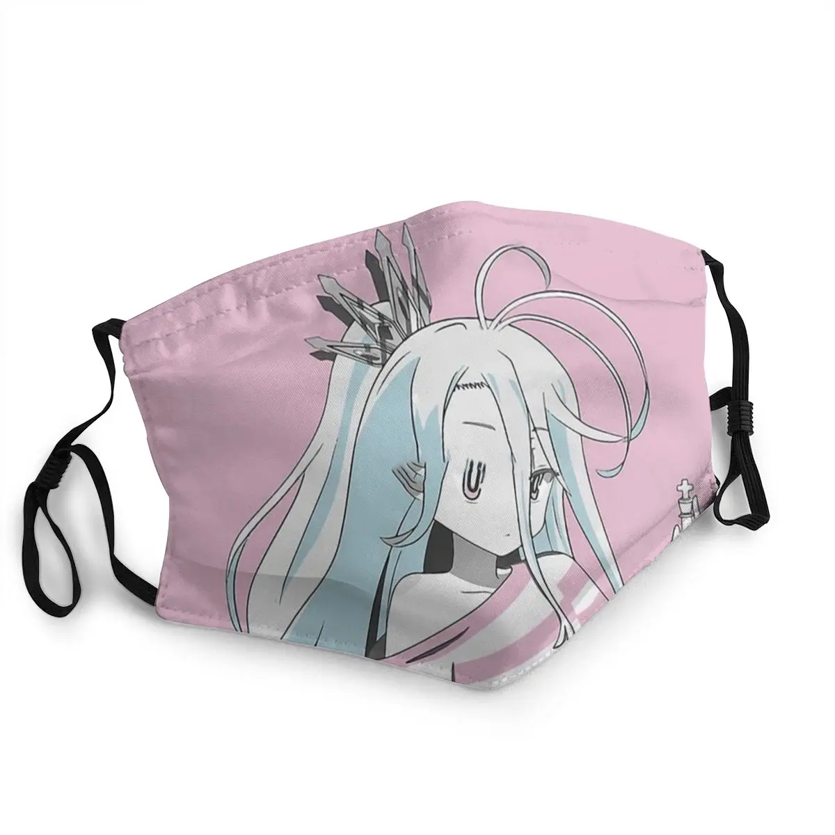 Маска для лица аниме No Game Life Sora Shiro Fantasy Adventure Mascarilla маски маска рта Пылезащитная