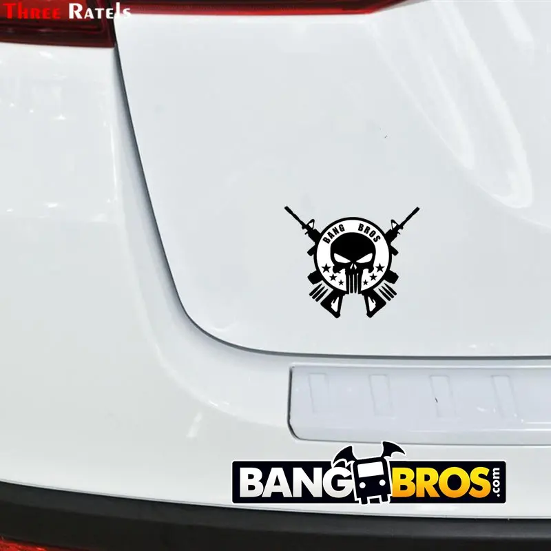 

Funny Bang Bros Logo Car Stickers Waterproof Bumper Boot Decals PVC 15cm X 17cm