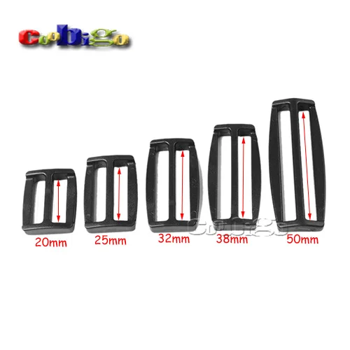 5 шт. Пластик 3/4 &quot1&quot 1-1/4 1-1/2 2 &quotРегулируемая пряжка слайдера оборудования лямки