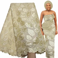 fabricbob latest white cotton swiss voile lace fabric 2021 high quality nigerian party rhinestone embroidery african lace fabric