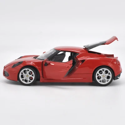 Изысканный 1:24 ALFA Romeo 4C спортивный автомобиль сплав модель моделирование литой