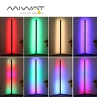 Современный СВЕТОДИОДНЫЙ торшер RGBW, украшение для спальни, атмосферная лампа для спальни, гостиной, цветной светильник для внутреннего клуба, стоячий светильник