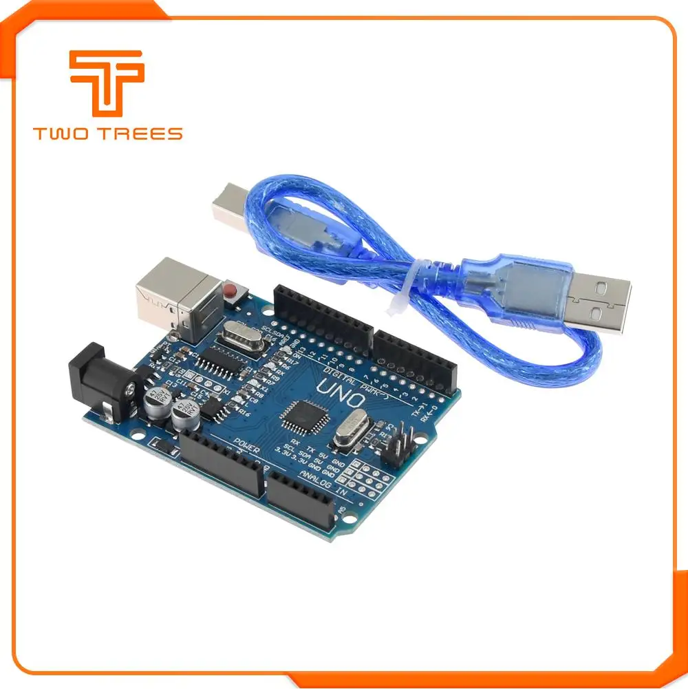 CNC V3 Reprap щит гравировальный станок A4988 DRV8825 Драйвер шагового двигателя Плата расширения для Arduino UNO R3 с USB кабелем