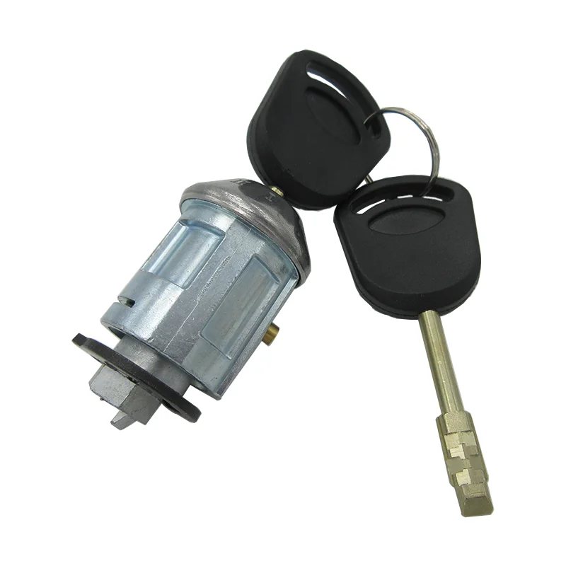 Рулевая колонка Замок зажигания Ремонтный комплект 2 ключа для Ford Focus Turnier 1 4 6 8 0
