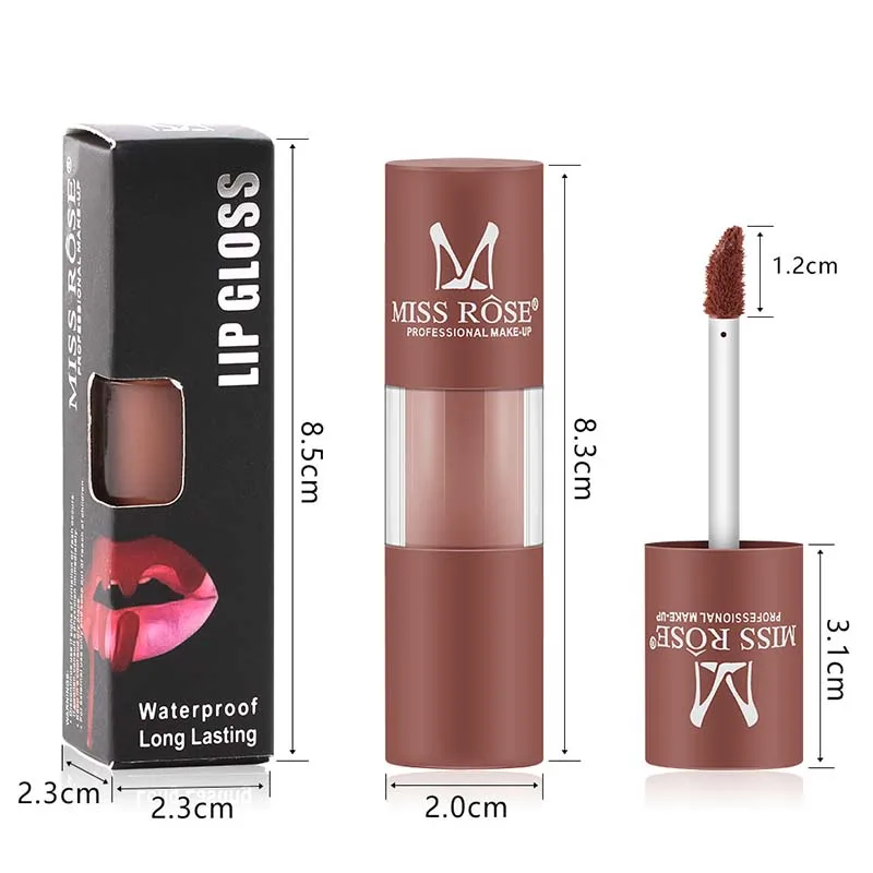 Жидкая помада блеск для губ профессиональный макияж матовая губная набор не