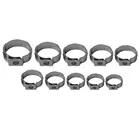 10 шт., зажимы для шланга из нержавеющей стали