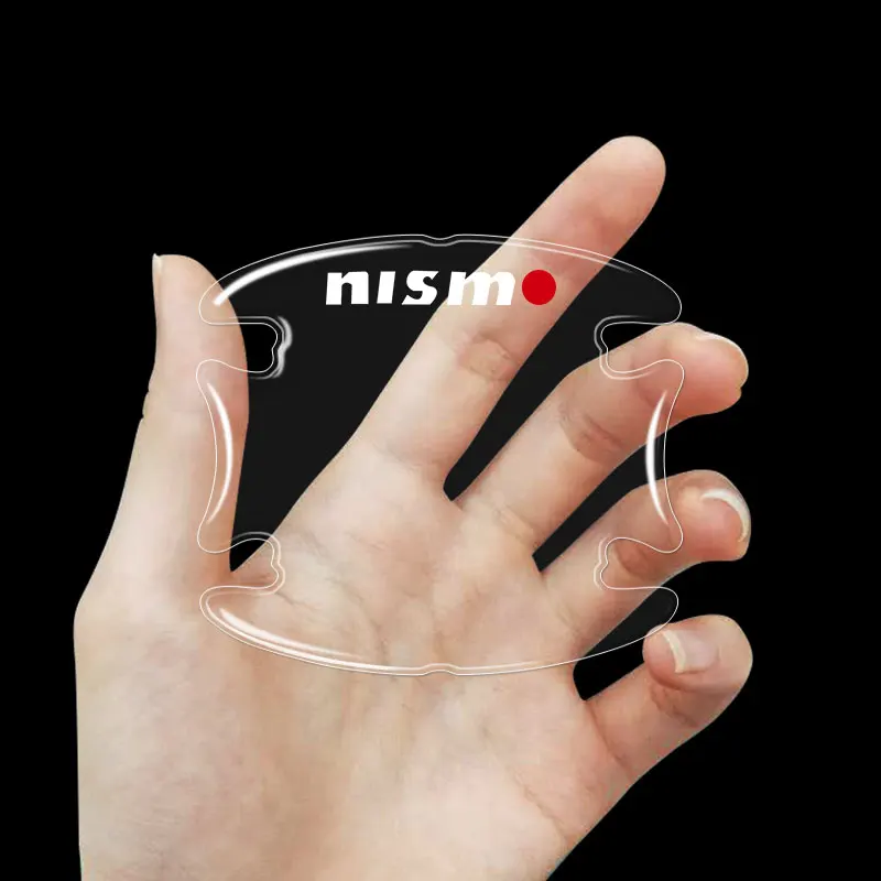 8 шт. прозрачная защитная пленка для ручки двери автомобиля наклейка против