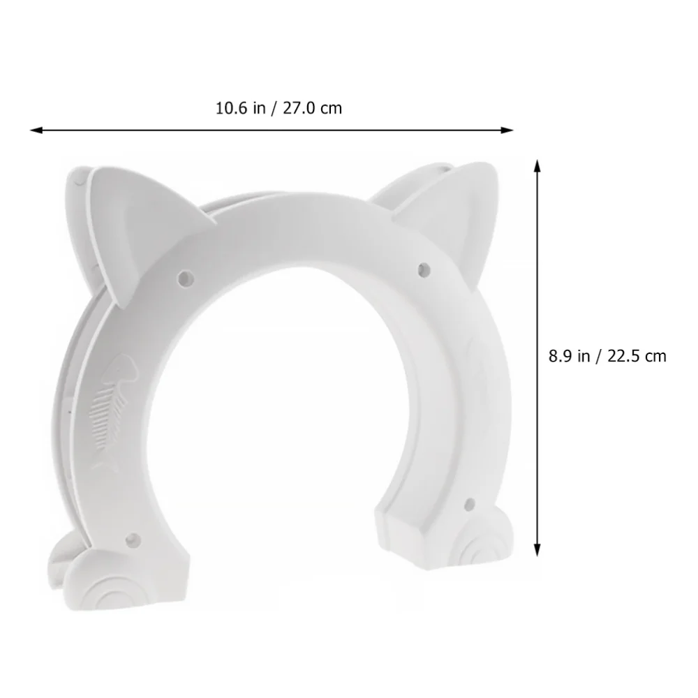 

Cat Door for Interior Door Kitty Pass Portal DIY Pet Door Pet Supply