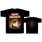 Официальная Лицензионная футболка AMON AMARTH 1000 с горящими стрелами, VIKING METAL