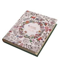 yhsmtg new arrival vintage luxury secret garden notebook sprial diary agenda 2021 planner gift school stationery