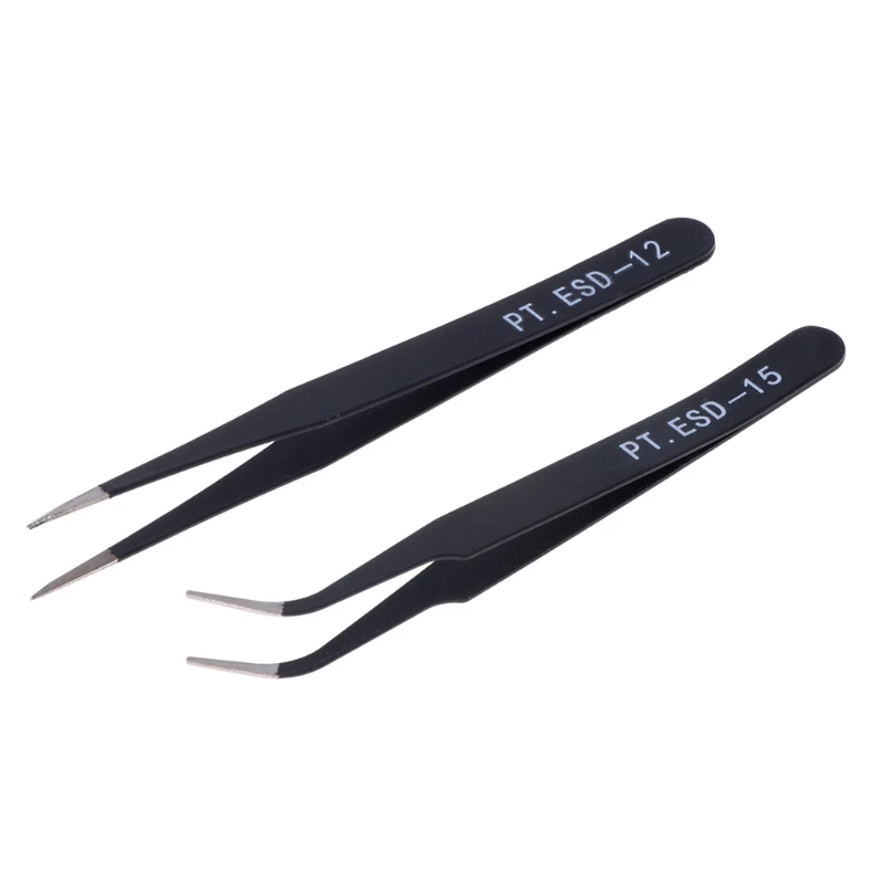 Новинка 2020 2 шт. инструменты для ногтей из нержавеющей стали пинцет наращивания