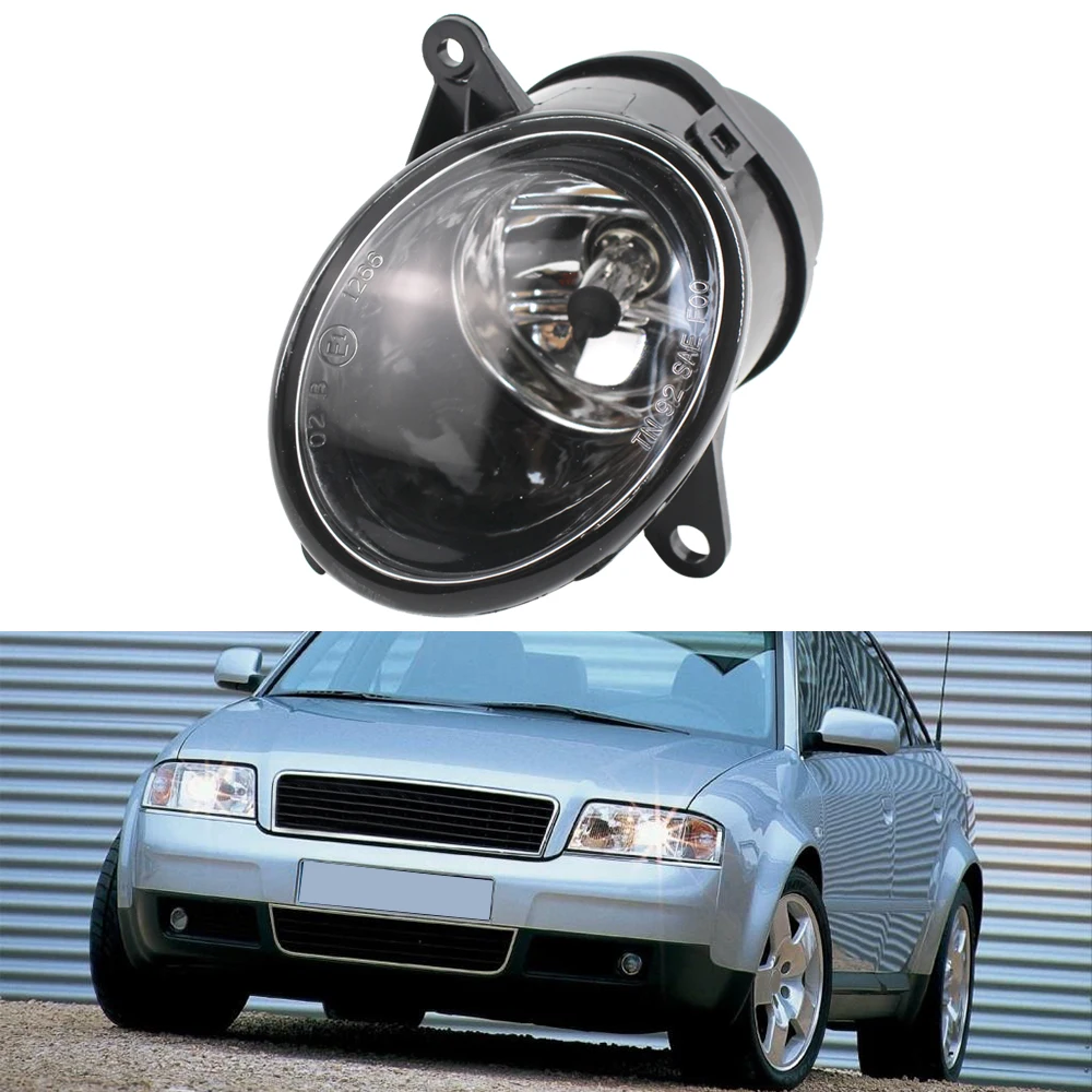 

Car Fog Light Car Front Bumper Grille Driving Lamps Auto Fog Light Lamp For A6 C5 2003-2004 High Quality Car Accessories