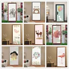 Наклейки на двери в виде воздушных шаров, самоклеящиеся, водостойкие