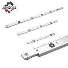 Торцовочный слайдер из алюминиевого сплава, Настольная пила, калибровочный стержень для деревообработки, Т-образный слот, скользящий блок с ограничительными инструментами 300450650 мм