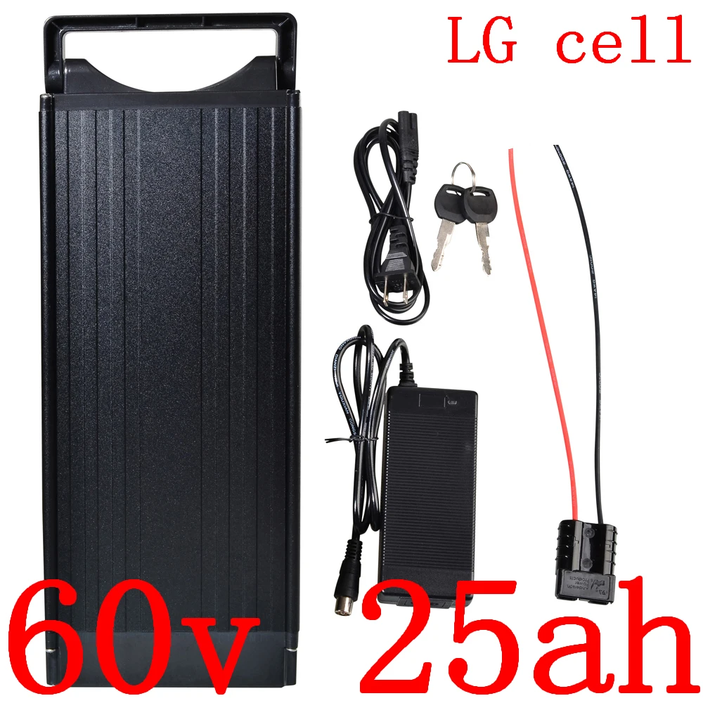 Литиевый аккумулятор для электровелосипеда LG 60 в 13 а/ч 17 20 А/ч 25 1500 Вт 2000 2500 | Спорт