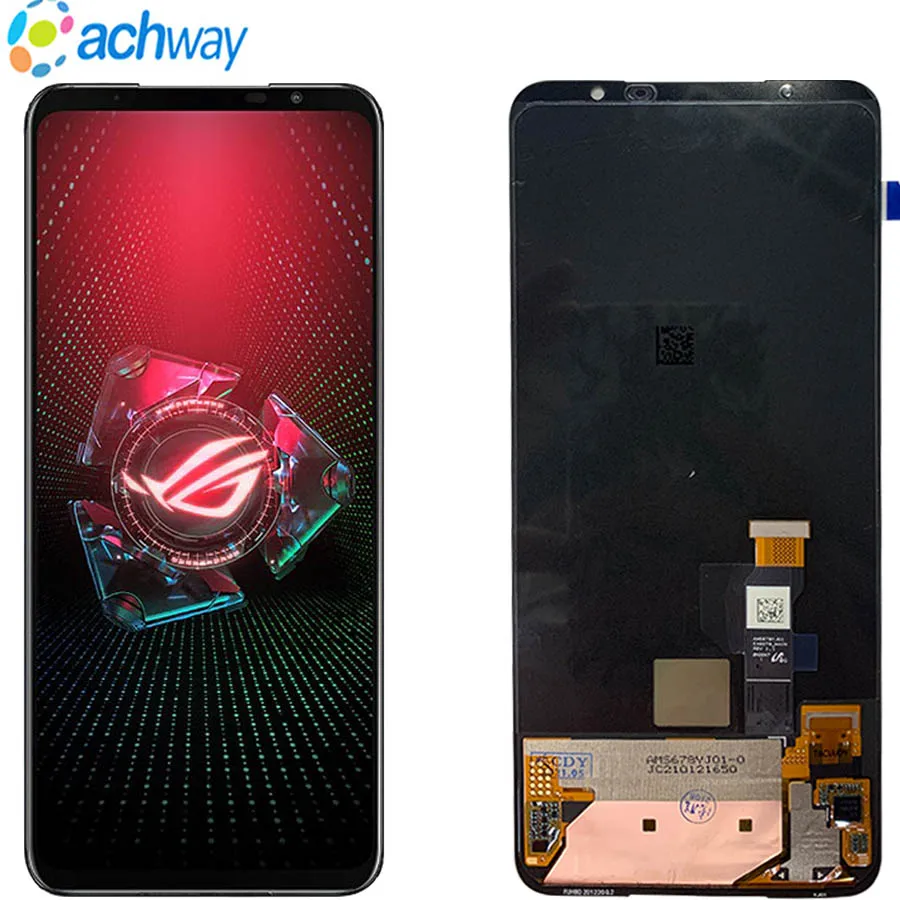 

Протестированный Новый ЖК-дисплей 6,78 дюйма для ASus ROG Phone 5 ZS673KS, как ЖК-дисплей ZS673KS I005DA