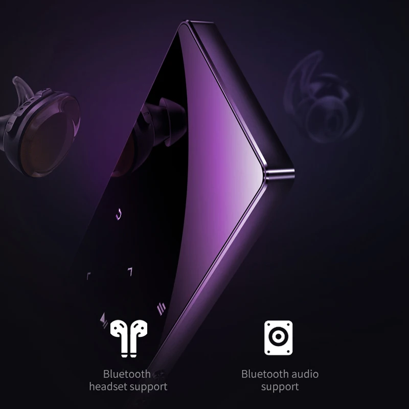 MP4-плеер reдант с Bluetooth сенсорной клавишей FM-радио видео воспроизведение