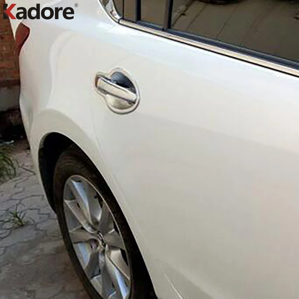 Для Mazda Cx-8 Cx8 2017 2018 2019 2020 2021 ABS хром автомобильная боковая дверная ручка крышка чаши