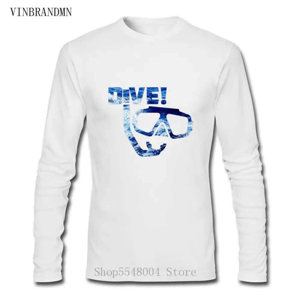 

Приключения океан парусный спорт одежда природа Дайвинг-амфибия футболка 2020 новый натуральный хлопок с длинным рукавом в стиле "хип-хоп" дл...