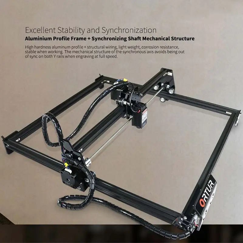 2 станок для лазерной резки и гравировки машина с 32 битными материнская плата 7 Вт
