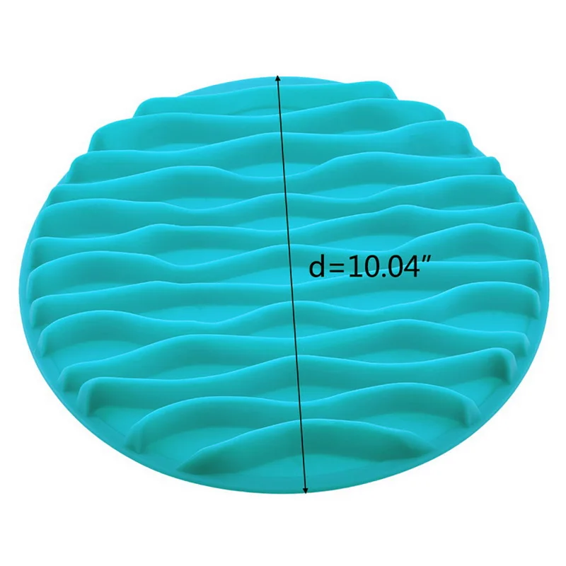 Кормовая тарелка силиконовая миска для щенка еды кормушка домашних животных