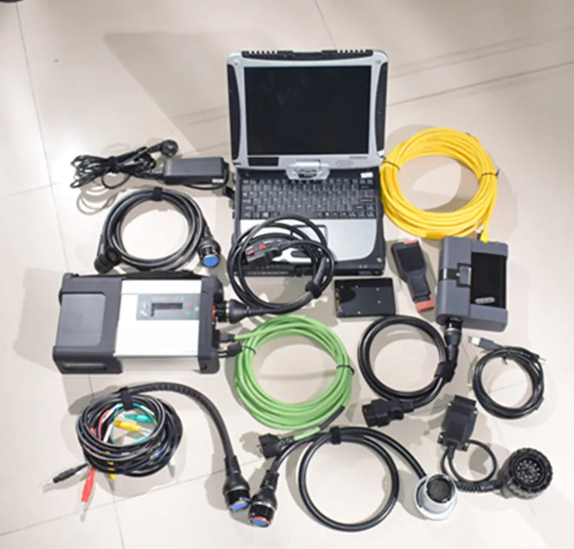Диагностический инструмент 2 в 1 mb star c5 sd connect и для bmw icom a2 + b c с ТБ ssd 2021 03 v