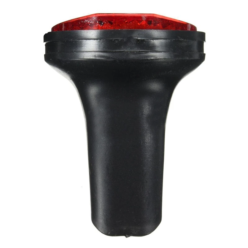 1 шт. велосипедный задний крыло отражатель Овальный Warnning красный черный | Спорт и