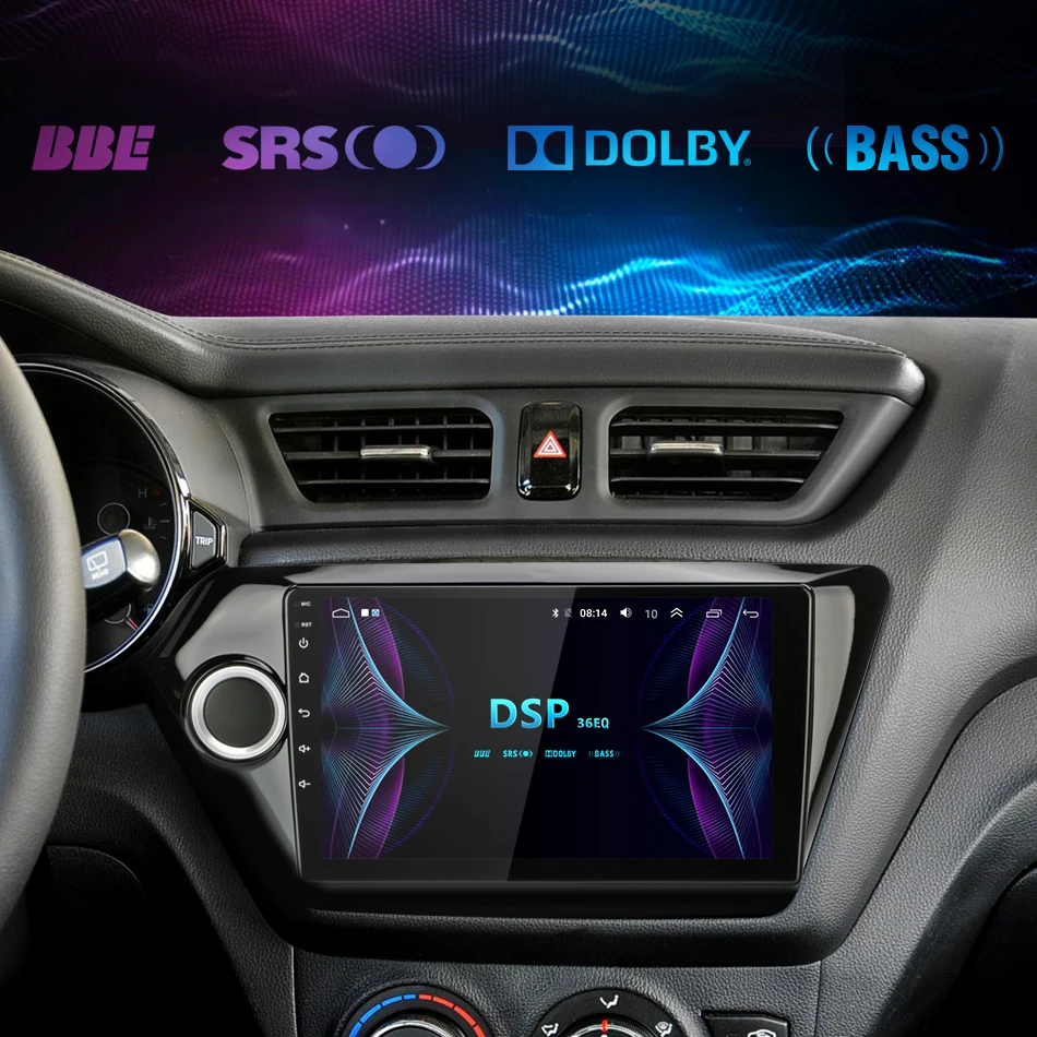 Jansite " автомобильное радио для KIA RIO 3 2011- RDS DSP Android 8,1 сенсорный экран gps навигация Вай-Фай Авторадио Видео с рамкой R9