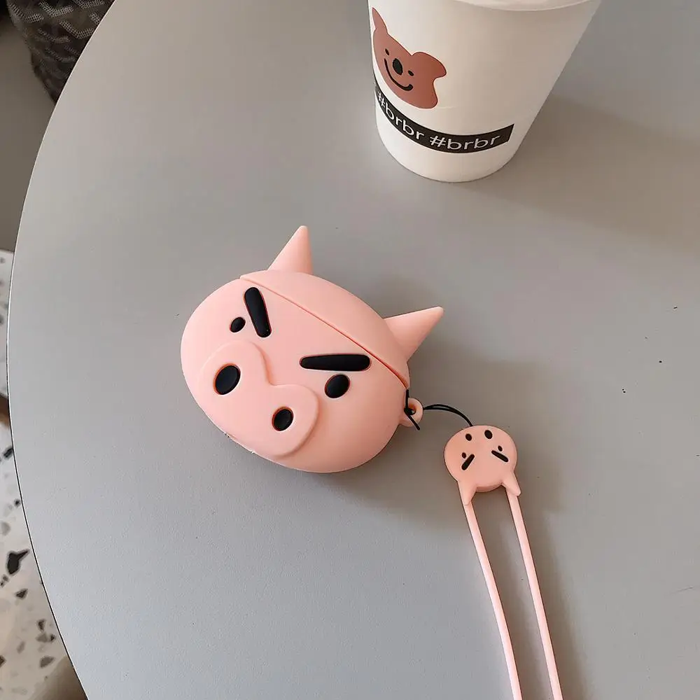 Чехол с GOOYIYO из мультфильма для Airpods Pro зарядная коробка наушников мягкий