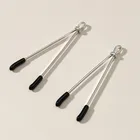 Аксессуары для игр для взрослых, соски, грудные зажимы, Стимулятор клитора, секс игра, металлический ниппель, зажимы, аксессуары для груди для пар