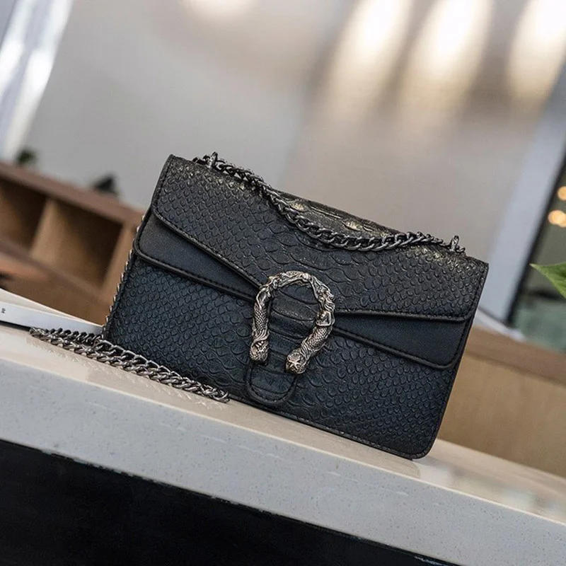 

Women's synthetic leather handbag, high-grade luxury handbag, famous brand, bracelet.
