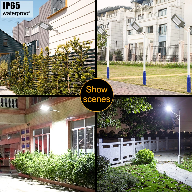 Уличный светильник на солнечной батарее 25 Вт 204 светодиодный одов 4000 лм | Лампы и