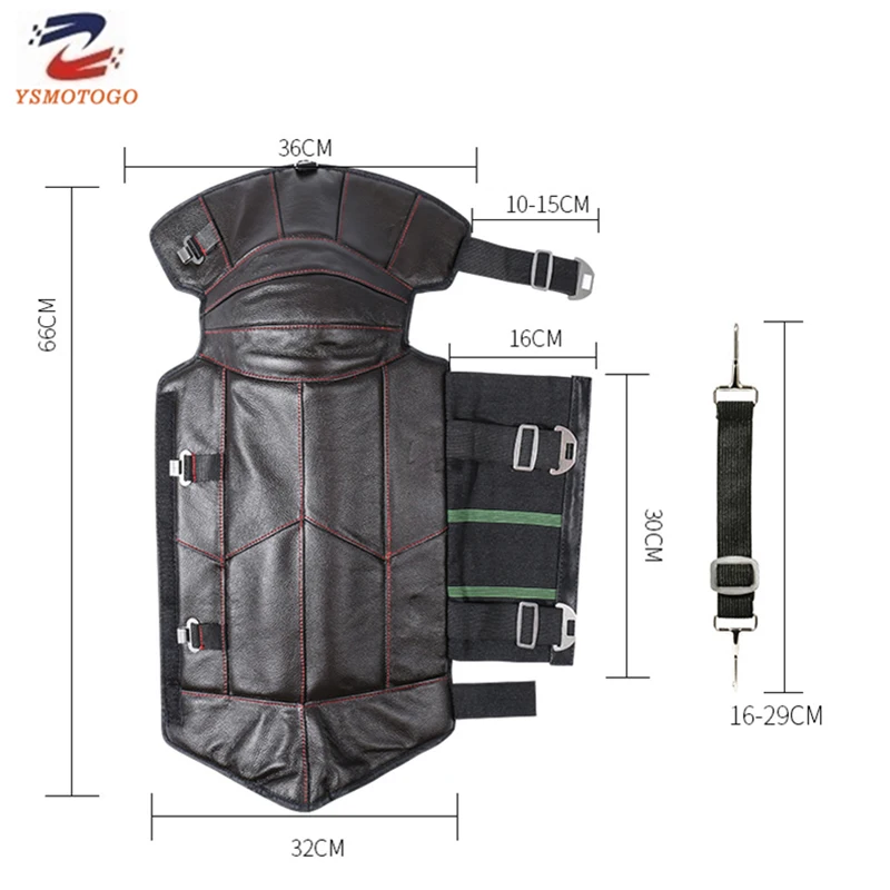Motorcycle Leather kneepads long full Calf COW Winter waterproof Knee pads Skiing skating protector windproof warm knee | Автомобили и