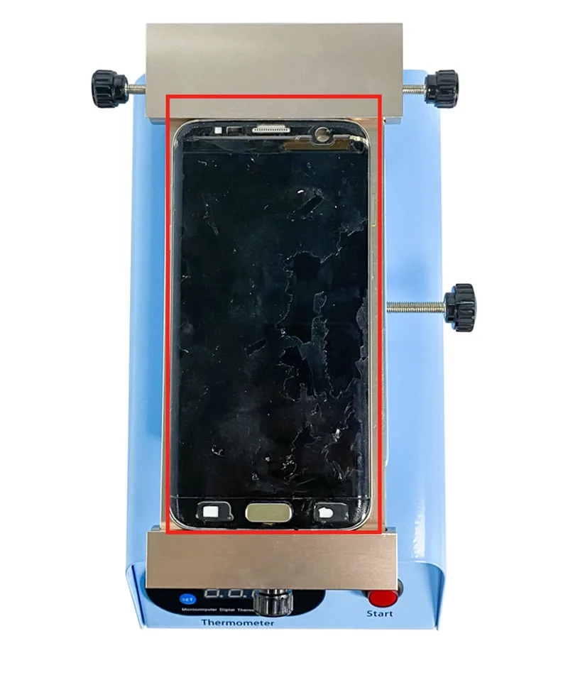 Диагональ 7 дюймов многофункциональная изогнутая машина для удаления клея на