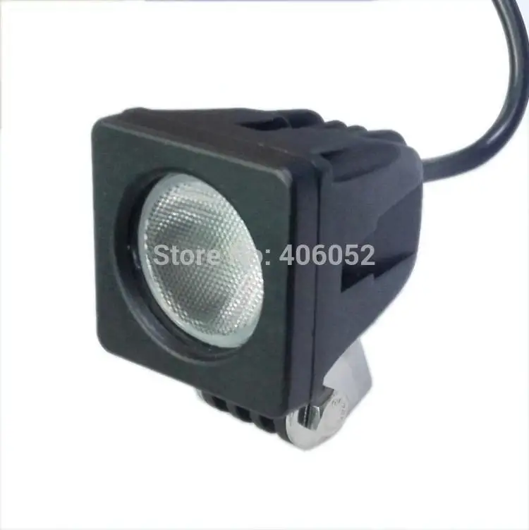 Waterproof 760LM 10W Offroad LED Work Light LED Driving Fog Lamp For Motorcycle Boat ATV