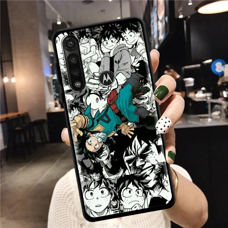 shoto todoroki my hero academia for moto g8 g9 play e7 plus power lite one fusion e6s edge g stylus phone case silicone shell free global shipping