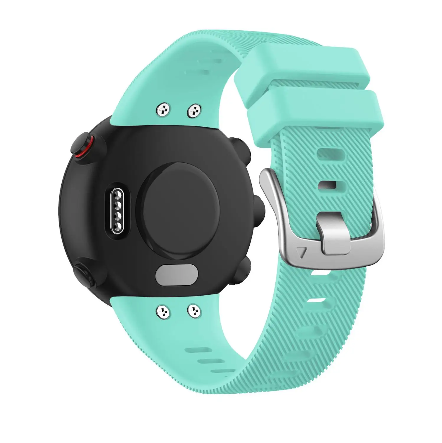 Duck green Силиконовый ремешок для Garmin Forerunner 45 45 s, умный ремешок для часов, спортивный сменный Браслет, цветной браслет Correa с инструментом - Цвет: Duck green