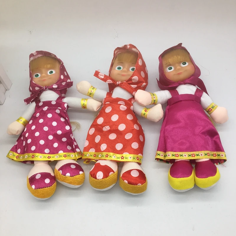 Русская принцесса Маша плюшевая кукла мягкий Мишка чучела животных